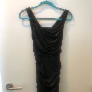 Black cocktail dress